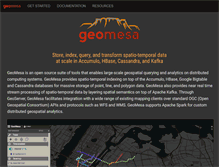 Tablet Screenshot of geomesa.org